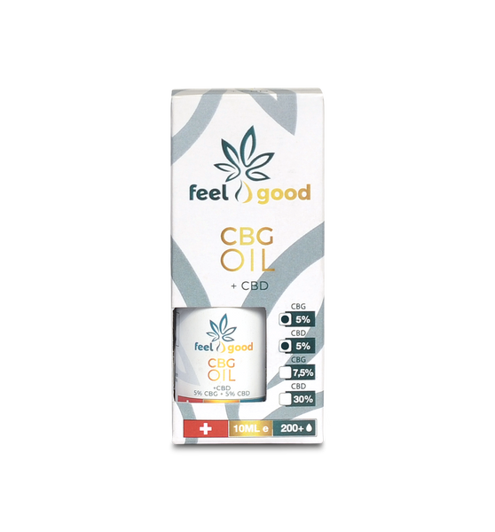 FEEL GOOD CBG + CBD 5% Oil
