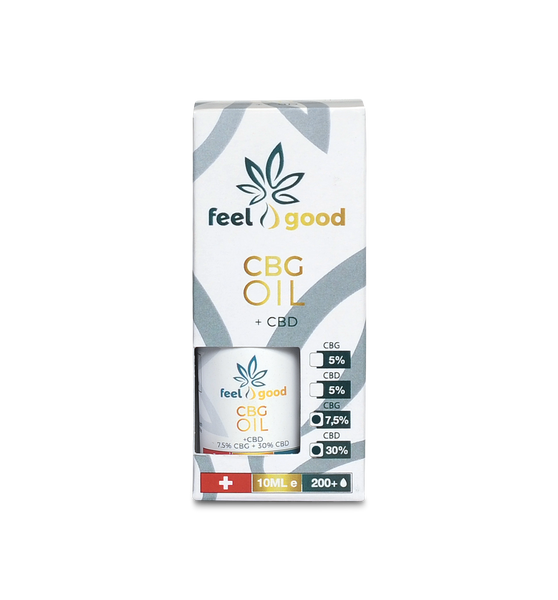 FEEL GOOD 30% CBD + 7.5% CBG Oil