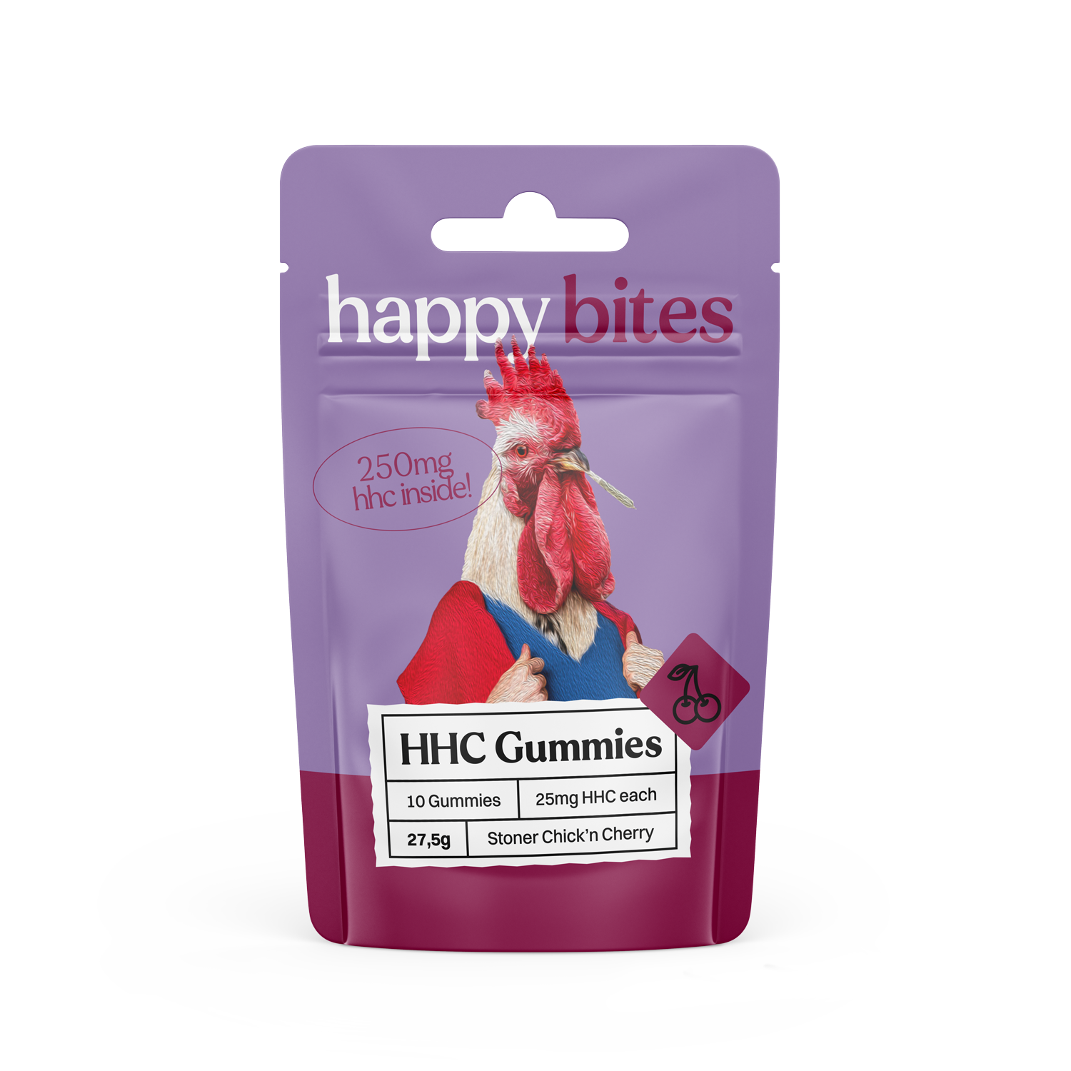 Happy Bites Gummy Cherry