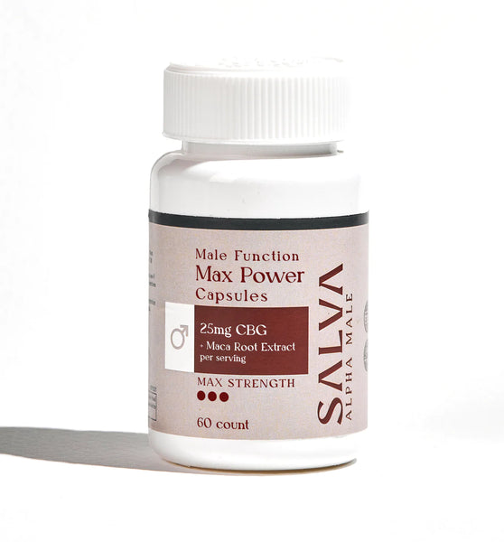 SALVA CBG Max Power Capsules