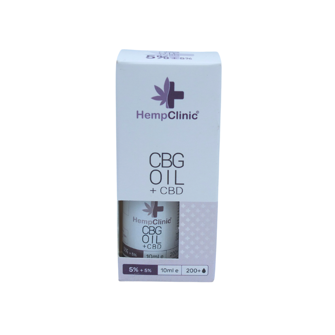 HEMPCLINIC CBG + CBD 5% Oil